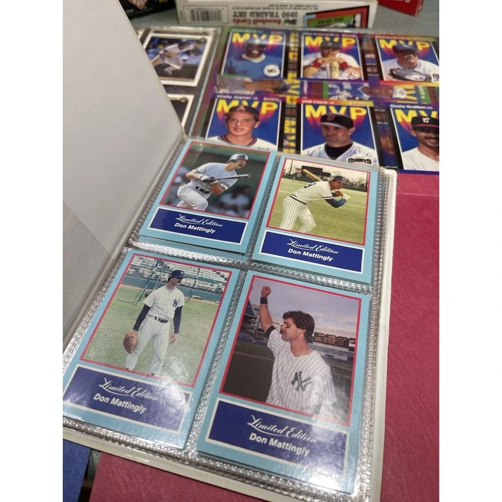 90s Late 80s Baseball cards Cincinnati Reds Tops MVP Cubs Collector Set